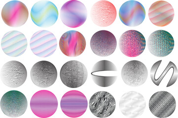 Set of spheres . Lines constructed transparent sphere .Vector  .Technology sphere Logo . Design element for posters, social media, templates, flyers, brochures . Abstract trendy transparent circles