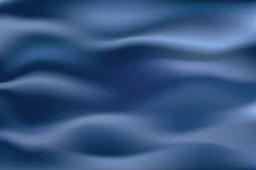 Ocean surface. Sea vector illustration with water waves graphics, realistic seascape or waterscape