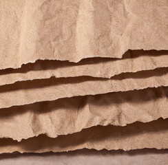 Old sheets of paper, texture background, Generative AI
