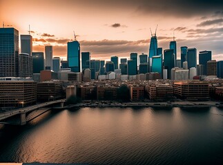 city skyline
