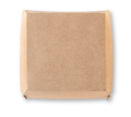  closed empty hamburger box