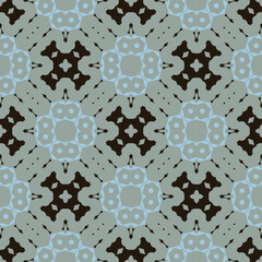 Abstract tileable geometric pattern. A seamless background, vintage texture.	