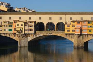 Fototapeta na wymiar Detail of Ponte Vecchio (