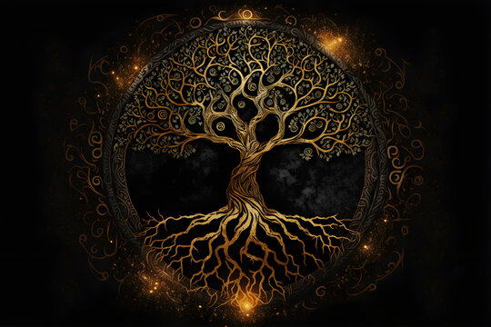 Celtic Tree Of Life Wallpaper