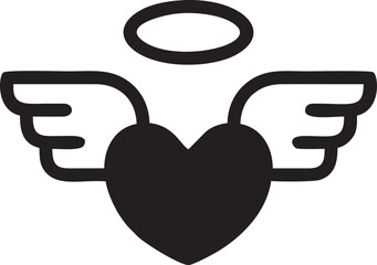 Love icon symbol vector image. Illustration of the valentine day symbol. EPS 10	
