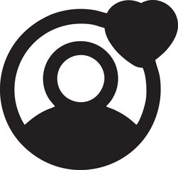 Love icon symbol vector image. Illustration of the valentine day symbol. EPS 10	
