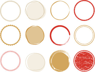 いろいろな丸のあしらいセット