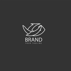 abstract design of geometric shapes combined to form an abstract logo design