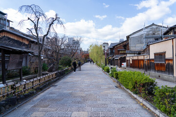 京都府　祇園の風景