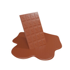 vector chocolate bar