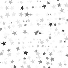 Fond d'étoiles d'argents