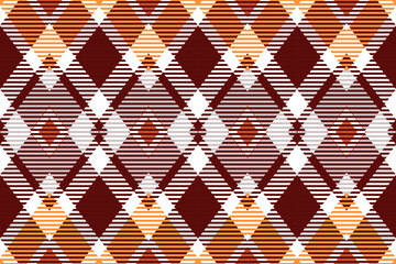 tartan pattern fabric design background is woven in a simple twill, two over two under the warp, advancing one thread at each pass.
