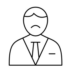 Young boy Vector Icon easily modified

