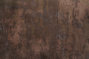 Old brown concrete wall tetxure. Grunge background