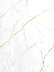 White and gold marble grunge texture crack pattern background.	