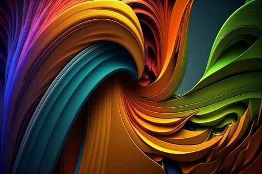 abstract fractal background