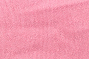 The Pink color cotton cloth pattern. abstract background and texture for design.