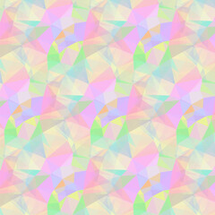 Abstract rainbow background consisting of colored triangles