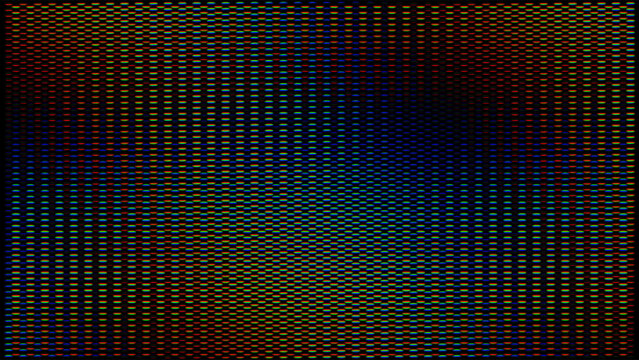 Colorful LED Screen. RGB Pixels Grid Pattern, Display Panel Texture And Digital Pixelated Gradient Abstract Vector Background