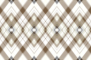 Scottish plaid, Stewart Dress Modern tartan seamless pattern in traditional colors over the white field