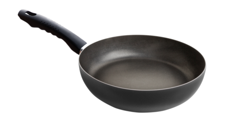 Frying pan isolated. PNG transparency	