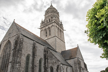 Saintes-Marie-du-Mont. Eglise de Notre-Dame de l'Assomption. Manche. Normandie