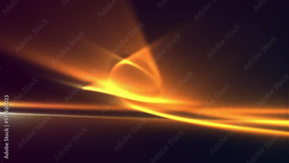 Wall mural smooth particles lines. infinity deep space. abstract lines. loop background v05