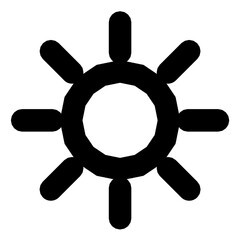 Fototapeta premium Icon design doodle nature element