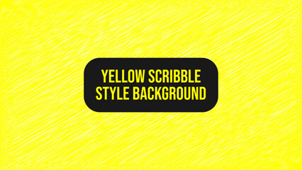 Yellow Scribble Style Background Vector Art and Graphics Wallpaper