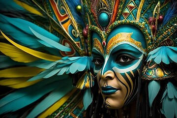 carnival festival created using AI Generative Technology