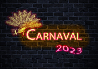 Naklejka na ściany i meble Carnaval, 2023