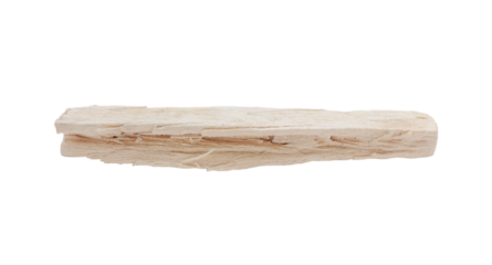 A piece of white wood isolated on transparency png file summer decoration