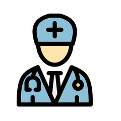 doctor Vector Icon easily modified

