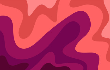 Colorful Groovy background design concept