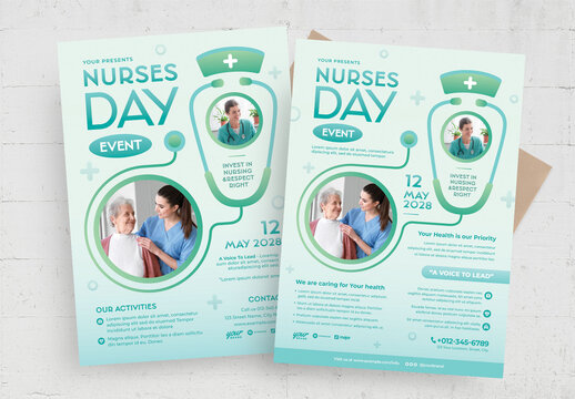 Nurses Day Event Flyer Template