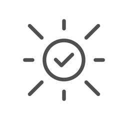 Business audit related icon outline and linear vector.