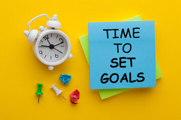Time To Set Goals