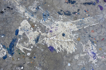 abstract color on grunge floor