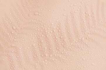 banner drops on a pastel beige background with place for text