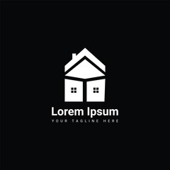house logo design vector, real estate, home logo design