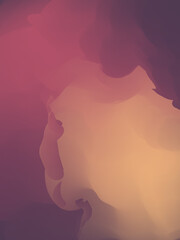 sunset in the clouds