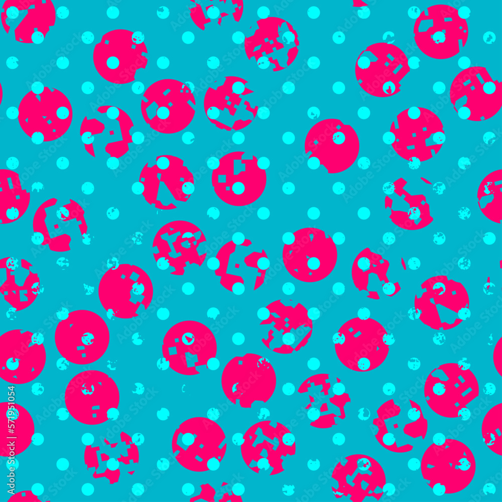 Aufkleber Pattern of a random small dots. Seamless image