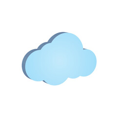 Fototapeta premium Containing database, Cloud computing icon vector set. Cloud technology. Data storage symbols. Internet networking sign.