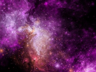 fantasy space outer sky nebula galaxy background 