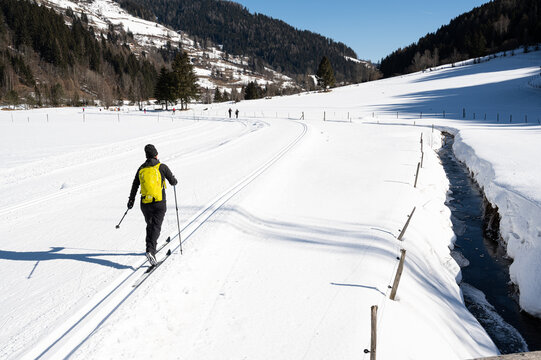 Sportlich unterwegs  - Skilanglauf in der R&ouml;mer Loipe bei Bad Kleinkirchheim