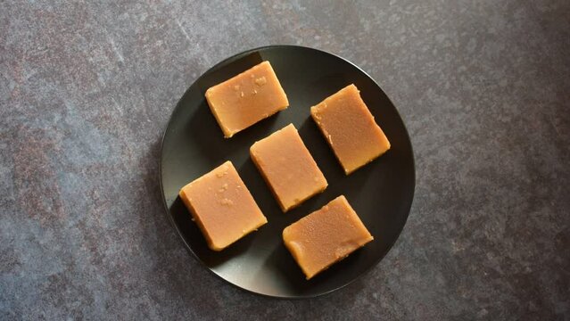 Mysore Pak Indian traditional sweet