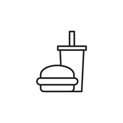 food icon Vector for Website, UI Essential, Symbol, Presentation