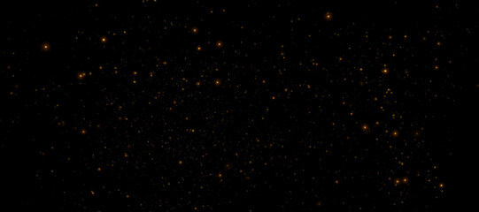 Obraz premium Night starry sky, shining shining space. Abstract background with stars, cosmic glow. Northern lights. Vector