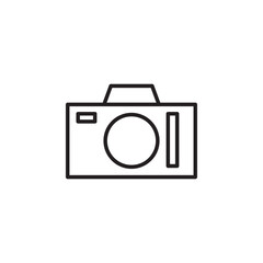 Camera icon Vector for Website, UI Essential, Symbol, Presentation
