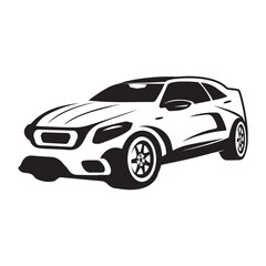 car design black and white, look stylist power by sport honda